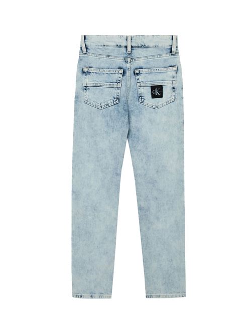 CALVIN KLEIN Jeans Regular Straight per Ragazzi CALVIN KLEIN | IB0IB01914T1AA